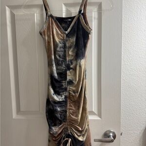 Fashion Nova Tie-Dye Sleeveless Dress
